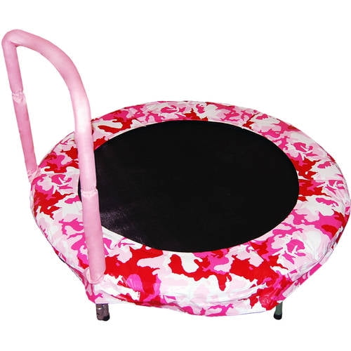 Jumpking Trampoline 4 Foot Bouncer For Kids Pink Camouflage Walmart Com Walmart Com