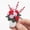 D, variante sur EGNMCR Plante Verte Artificielle 1/12 pour Maison de Poupée Miniature Factice Fleur en Pot Jardin Poupées Miniatures Cadeaux d'Anniversaire pour Enfants