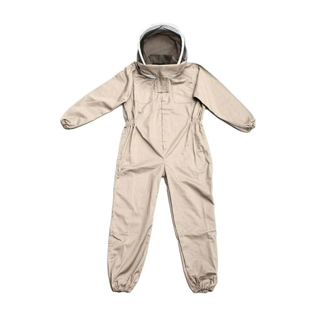 Bee Suit Total Protection Professional Beekeeper Suit for Backyard Beekeeper L
