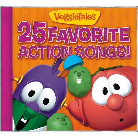 25 Favorite Action Songs (CD)