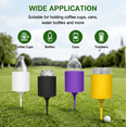 thumbnail image 6 of FENGGHAO Ground Stake Cup Holder, Portable Outdoor Drink Holder for Golf Course Beach and Camping, Universal Beverage Stand with Spike, Green, 6 of 6