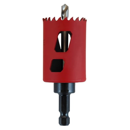 UPC: 0050326116268 | Morse MHSA26C 1-5/8  Bi-Metal Attached Arbor Hole Saw