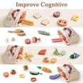 thumbnail image 4 of Juego de cortar 4 en 1 ROBOTIME Wooden Play Food con bolsa, 4 of 8