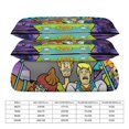 thumbnail image 3 of Scooby Doo Comforter Set 3 Pieces Quilt Cover Set Soft Bedding Sets for All Seasons (1 Comforter 2 Pillowcases), 3 of 5
