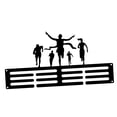 thumbnail image 3 of Soporte para colgar medallas en la pared, accesorio resistente de 30x9,5 cm para corredor de carreras deportivo con organizador de medallas de 3 filas Estilo B, 3 of 7