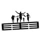 thumbnail image 3 of Colgador de medallas para pared, resistente y multifuncional, para corredores de carreras deportivas. Estilo B, 3 of 7
