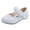 White, variant on Kids Sandals Shoes Girls Dress Shoes Closed Toe High Heels Ankle Strap Wedding Party Shoes White,9