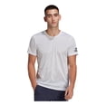 thumbnail image 2 of Playera adidas Hombre Caballero Entrenamiento Run It Blanco blanco G, 2 of 7