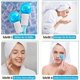 thumbnail image 5 of Juego de 2 globos de hielo faciales para herramientas de masaje, masajeador de rodillo facial para piel fría, reduce la hinchazón y las ojeras, mejora la circulación sanguínea, 5 of 5