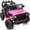Hot Pink, variant on Hikiddo 24V Kids Ride on Toy Truck, Model JC313, 2 Seater Electric Ride on Car for Big Kids, 4x200W Motors - Purple