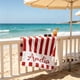 thumbnail image 4 of Toalla de playa con temática marina: estrellas de mar, conchas y tortuga marina. Toalla de microfibra absorbente de secado rápido para la playa, la piscina y los viajes., 4 of 6