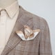 thumbnail image 4 of Zhuge Pañuelos de bolsillo para hombre, para bodas, fiestas, negocios, informales, 9,44 x 9,44 pulgadas, color blanco, 4 of 4