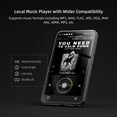 thumbnail image 5 of 16GB MP3 Player with Bluetooth and WiFi, 4" MP4 MP3 Player with Spotify, Android Streaming Music Player with Pandora, Amazon Music, Audible, Portable Digital Audio Player (Grey), 5 of 9