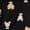 Black Soot Print, variant on Halloween Women's Hacci Knit Tank Top and Shorts Pajama Set from Way to Celebrate, 2-Piece, Sizes XS-3X