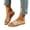 Coffee, variant on Samdudou Plus Size Slide Sandals for Women Woven Single Band Flat Slip On Shoes Braided Texture Jute Style Sole Minimalist Open Toe Footwear for Lounging