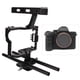 thumbnail image 4 of Metal Camera Cage, Multi Interface Porous Design CNC Machining Camera Rig Anodic Oxidation Adjustable Multi Purpose With Top Handle For Sony A6600, 4 of 8