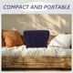 thumbnail image 4 of WORGEOUS Almohada de viaje inflable, almohada inflable cómoda y ultraligera, almohada de viaje para acampar, almohada inflable ergonómica para acampar, almohada inflable para acampar, 4 of 9