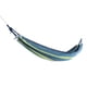 thumbnail image 2 of Hamaca doble portátil para acampar, ligera, para exteriores, para jardín y viajes, con rayas azules, 2 of 8