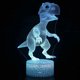 thumbnail image 3 of Lámpara de dinosaurio, lámpara de noche 3D para niños, dinosaurio de juguete para niños, perfecta para regalos de cumpleaños infantiles, regalos de Navidad. ER, 3 of 5