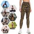 thumbnail image 4 of Ediemagic Leopard Print Leggings joggers for push up tights for active wear Womens Leggings, 4 of 6