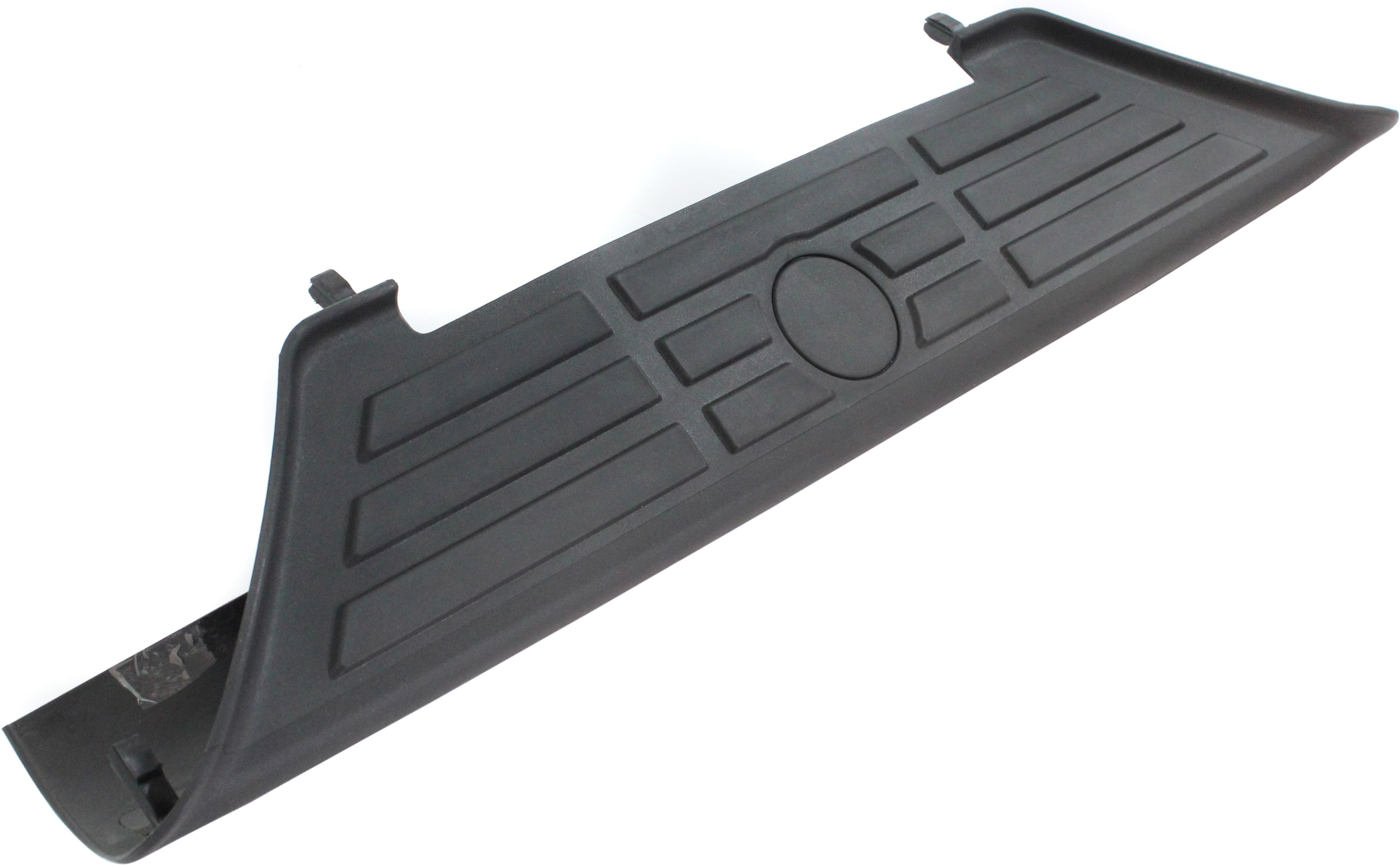 Bumper Step Pad Compatible With 2004-2015 Nissan Titan Center Textured Black
