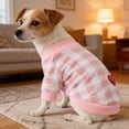 thumbnail image 4 of Camisetas para perros pequeños Camiseta básica de verano Ropa a rayas para cachorros Sudadera con corazón Camiseta de manga corta de algodón suave Ropa para mascotas Niña Niño Ropa de abrigo, 4 of 7