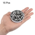 thumbnail image 3 of Unique Bargains 18mm 201 Billes de Roulement en Acier Inoxydable G1000 Précision 15 Pack, 3 of 5