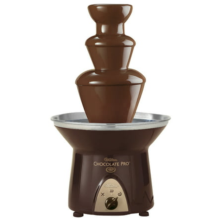 Wilton Chocolate Pro Chocolate Fountain - Fondue Chocolate Fountain, 4 lb. (Best Fondue Chocolate Brand)
