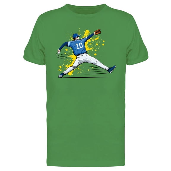 Pitcher Throwing Ball Tee Men's -Image by Shutterstock