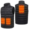 thumbnail image 6 of lnmuld Kids Coats Boys Heated Vest Rechargeable Battery Powered Warm Jacket with Heating Pad for Cold Weather Outdoor Activities Size:11-12 Years, 6 of 9