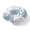 White Lake Blue Sky Blue, variant on Neck Pillow Ergonomic Memory Foam U Shaped Pillows,Blue Sea Turtle Starfish Coral Soft Portable Neck Head Support Cushion Pillow for Travel Airplane Car Office Use,Watercolor Marine Life