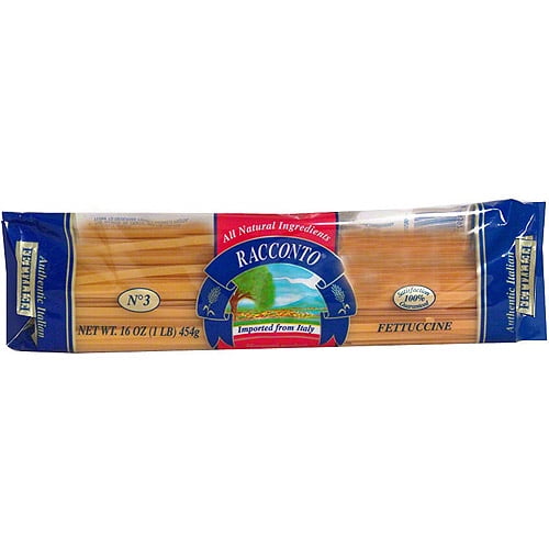 Racconto Fettuccine Pasta, 16 oz (Pack of 20)