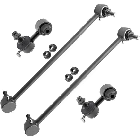 Detroit Axle - 4pc Sway Bars for 2016-2019 Honda Civic 2019 Insight Front and Rear Stabilizer Sway Bar End Links 2017 2018 Replacement
