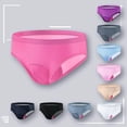 thumbnail image 4 of Admvng Women's Bicycle Riding Panties Smooth Stretch Breathable Solid Color Brief, 4 of 4