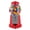 Red, variant on Great Northern Popcorn 11-Inch Coin-Operated Mini Gumball Machine (Red)