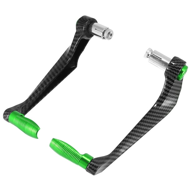 Par Universal 7/8 Motocicleta Freno Embrague Palanca Protector 22mm Verde