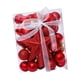 thumbnail image 5 of Juego de adornos de bolas navideñas, bolas decorativas, manualidades DIY, práctico y práctico Rojo, 5 of 9