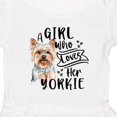 thumbnail image 4 of Inktastic A Girl Who Loves Her Yorkie Girls Toddler Dress, 4 of 5