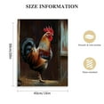 thumbnail image 2 of Nawypu Colorful Animals Canvas Wall Decor Art Painting Prints Handsome Cock Modern Poster Prints on Canvas Living Room Bedroom Home Wall Decor, 2 of 5