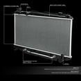 thumbnail image 4 of DNA Motoring For 01-05 Toyota RAV4 2.0L 2.4L OE Style Aluminum Cooling Radiator DPI 2403, 4 of 5
