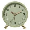 thumbnail image 1 of Réveil Quartz Simple Silencieux de Bureau Rond Créatif Horloge de Table, 1 of 4