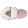 thumbnail image 2 of VANSARTO Womens Warm Bootie Slippers Comfy Memory Foam Plush Fleece Winter Indoor House Shoes, Pink, Size 7, 2 of 5