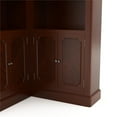 thumbnail image 5 of Furniture of America Myron Traditional Corner Home Bar Dark Cherry Solid Wood Bar Cabinet, 5 of 9