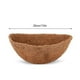 thumbnail image 5 of (Productos de palma de coco) Lavabo de palma de coco, tapete para canasta de palma de coco, forro de palma de coco, canasta colgante, maceta colgante, maceta de pared (semicírculo 16 pulgadas 40 cm), 5 of 5