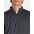 thumbnail image 4 of Athletic Works Men's ButterCore Quarter Zip Pullover, Sizes S-3XL, 4 of 5