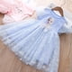thumbnail image 5 of Vestido de verano Zhivalor estilo occidental princesa Elsa Frozen falda de malla para niña, 5 of 6