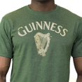 thumbnail image 3 of Guinness Men's Green Distressed Harp T-Shirt-3XLarge, 3 of 6