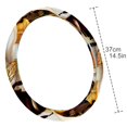 thumbnail image 4 of Honeybee 14.5 Inch Printing PVC Leather Auto Accessories Steering Wheel Cover for Car Wheel Covers Steering Wheel Cover, 4 of 6