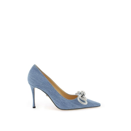 

Mach E Mach Denim Pumps With Crystals Women