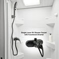 thumbnail image 2 of Dura Faucet Single Lever RV Shower Faucet - Matte Black, 2 of 8